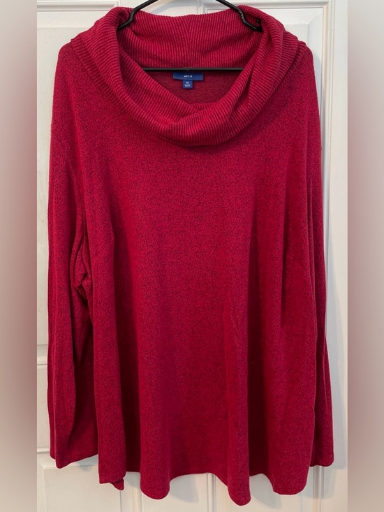 Apt. 9 Sweaters - Apt. 9 Crimson Cowl Neck Women's Sweater